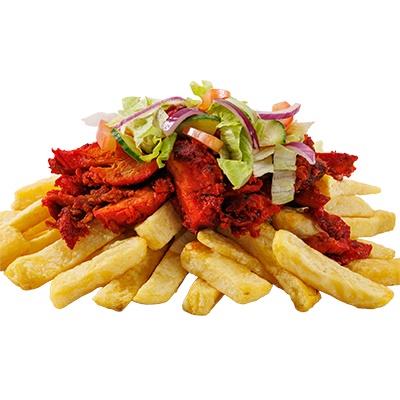 Chicken Kebab & Chips